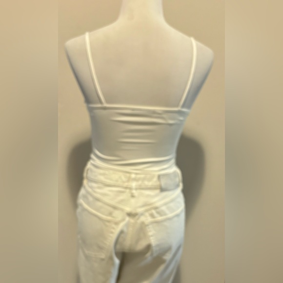 Zara Women's Top Beige Scoop Neck Adjustable Straps XS - Picture 2 of 5